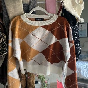 Brown and Gold sweater